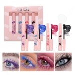 C ensemble de mascara couleur pais et allongeant durable impermable non tach long et pais pinceau ...