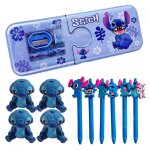 C ensemble de papeterie apparence de dessin anim� stylo gel gomme trousse crayons double couche set de ...