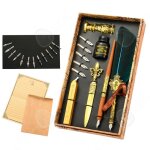 C ensemble de stylo plume doie style vintage plume droite coffret dentranement  la calligraphie ensemble ...