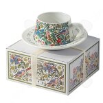 C ensemble de tasses � caf� en c�ramique peintes r�tro tasse � th� et soucoupe m�di�vales � la mode coffret ...