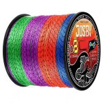 C fil de peche 8 brins tress� pe r�sistant � labrasion 027 mm pour la p�che en mer et en eau douce plus ...