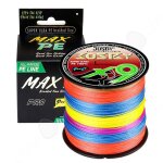 C fil de peche 9 brins 300 m ligne de pche multifilament rsistante  lusure super forte 38 lb ligne ...