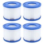 C filtre 5 x 8 x 10 cm compatible avec les mod�les bestway de type vi filtration haute efficacit� mat�riau ...