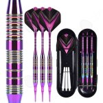C fl�chettes 156 cm 3 pi�ces tige en alliage daluminium avec bo�te de rangement convient aux cibles rigides ...
