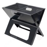 C four barbecue 43x29x37cm gril portable pliable gril � charbon de bois domestique avec filet � grillades ...