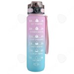 C gourde sport 1l couvercle amovible avec paille tanche pour le sport lcole et les activits de plein ...