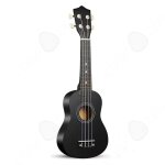 C guitare acoustique 21in noir tudiant dbutant avec des cordes de rechange guitare classique pour les ...