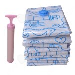 C housses de rangement sous vide 6pcs sacs de rangement sacs hermtiques  compression sacs sous vide ...