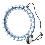 C hula hoop 16 sections hula hoop cerceau avec boule poids cerceau sport intelligent masseur de taille ...