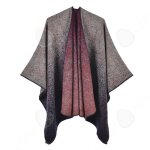 C imprim chle cape 135cm x155cm femme chle cape 480g charpe femme cape poncho acrylia et polyester ...