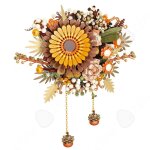 C kit de construction de bouquet de fleur 28x8x33cm peut �tre accroch� kit de construction de fleurs ...
