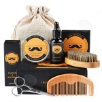 C kit soin barbe 6pcs comprend barbe baume brosse huile ciseaux peigne kit de soin pour barbe soins de ... C kit soin barbe 6pcs comprend barbe baume brosse huile ciseaux peigne kit de soin pour barbe soins de ...