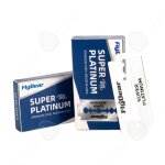 Accessoires beaute - bien - etre 100 pcs acier inoxydable double face recharges de lames de rasoir rasoir ...