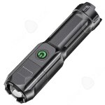 C lampe de poche r�tractable 1000 lumens ipx6 �tanche 3 modes r�glables chargement rapide usb lampe torche ...