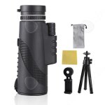 C longue - vue 80x100 10x double mise au point large champ vision t�lescope monoculaire lunette dobservation ...