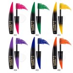 C mascara color 6 couleurs mascara waterproof longue tenue mascara impermable durable fibre soie 4d ...
