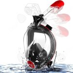 C masque de plonge 40x19x165cm quipement de natation pliable avec tuba et lunettes antibue hd la camra ...