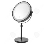 C miroir grossissant 10x rechargeable pivotant � 360 degr�s miroir maquillage lumineux led contr�le tactile ...