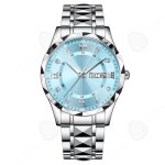 C montre pour femme 41 x 2 x 26 cm acier inoxydable �tanche jusqu� 30 m�tres aiguilles luminescentes ...