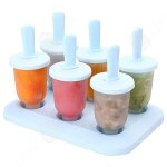 C moule  glace forme ronde bleue matriau pp alimentaire dlicieuses glaces  leau  faire soi - mme ...