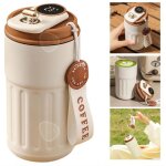 C mug isotherme 450ml mug lsotherme portabilit tasse isole sous vide thermos tasse en avec affichage ...