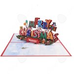C noël cartes 20x15cm carte de v?ux de noël carte à message tridimensionnel carte cadeau carte de fête ... C noël cartes 20x15cm carte de v?ux de noël carte à message tridimensionnel carte cadeau carte de fête ...