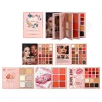 Beaute - bien - etre 78couleurs palette dombres  paupires cinq pages blush mat nacr enlumineur correcteur ...