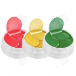 Patch yeux lot de 3 bo�tes beaute - bien - etre soin hydratant collag�ne acide hyaluronique algues accessoires ...