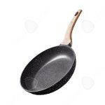 C poele lot de 3 poles  frire professionnelles antiadhsives en marbre 20 / 24 / 28 cm avec poignes ...