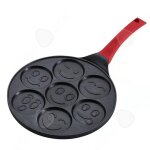 C pole  pancakes pole 7 emplacements visage souriant pole pancakes convient aux cuisinires  induction ...