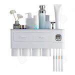 C porte - brosses  dents 370x188x100cm stockage tout - en - un dcoratif pour salle de bain support ...