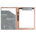 C porte documents a4 matériau de rangement de bureau en pu 242 x 33 cm peut contenir des stylos sans ... C porte documents a4 matériau de rangement de bureau en pu 242 x 33 cm peut contenir des stylos sans ...