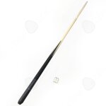 C queue de billard 90 cm t�te de 115 mm bois blanc de haute qualit� club pour enfants extr�mit� prot�g�e ...