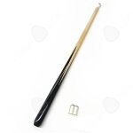 C queue de billard deux barres de 50 cm pour enfants en bois blanc deux t�tes de barre incluses avec ...