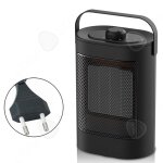 C radiateur dappoint lectrique ptc 1500 w radiateur soufflant radiateur dappoint pour salle de bain ...