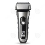 C rasoir �lectrique pour homme en aluminium �tanche ipx7 avec affichage num�rique intelligent rasage ...