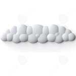 C repose - poignet nuages ergonomique tanche repose poignet clavier pour clavier en mousse  mmoire ...