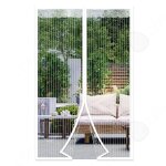 C rideau anti mouche rideau de porte anti mouche140x220cm rideaux aimant�e sans percage pour portes ext�rieure ...