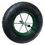 C roue 385 x 385 x 9 cm pneu brouette roue brouette increvable 2. 14 kg caoutchouc pneu brouette convient ...