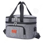C sac � lunch isotherme 33x26x29cm 20l double fonction refroidissement et chauffage conservation de la ...