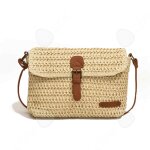 C sacoche 28x5x17cm paille  la mode et polyvalent printemps et t nouveau sac tiss voyage de plage ...