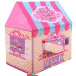 C salle de jeux 110x100x70cm tente dint�rieur imprim�e pour enfants maison de jeux pour grimper rose ...