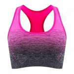 C soutien - gorge de sport taille m avec coussin de poitrine amovible soutien - gorge yoga sous - v�tement ...
