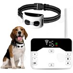Système à distance de clôture pour chien sans fil passionova 1 récepteur portée contrôlable de 250 m ... Système à distance de clôture pour chien sans fil passionova 1 récepteur portée contrôlable de 250 m ...