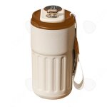 C tasse  caf 450ml mug coupe  glace en et tasse thermos en acier inoxydable gobelet  eau numrique ...
