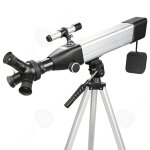 C t�lescope astronomique 60 / 500mm bak4 prisme fmc avec oculaire rotatif / sac / boussole / 120cm tr�pied ...