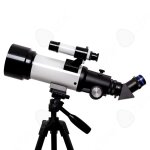 C t�lescope astronomique 70mm / 400 bak4 prisme fmc avec tr�pied r�tractable / filtre lunaire / sac t�lescope ...