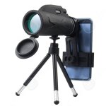 C t�lescope monoculaire 80x100 avec support de t�l�phone et tr�pied vision nocturne monoculaire �lescope ...