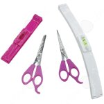 C tondeuse � cheveux 16x25 cm 28x25 cm 4 pcs acier inoxydable coupe des franges et des pointes convient ...