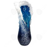 C vase vague doc�an en r�sine 30cm d�coration dint�rieur pour d�coration de maison salon caf� vase vague ...